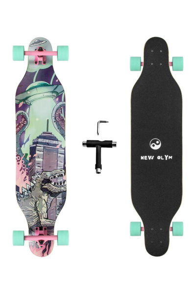 New Olym Longboard skateboard
